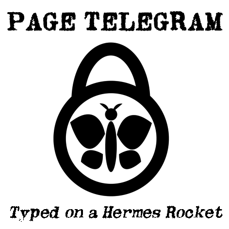 (Logo: Typed on a Hermes Rocket